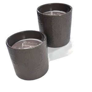 NWT- Set of 2 Blissliving Driftwood and Sea Salt Double Wick Candles